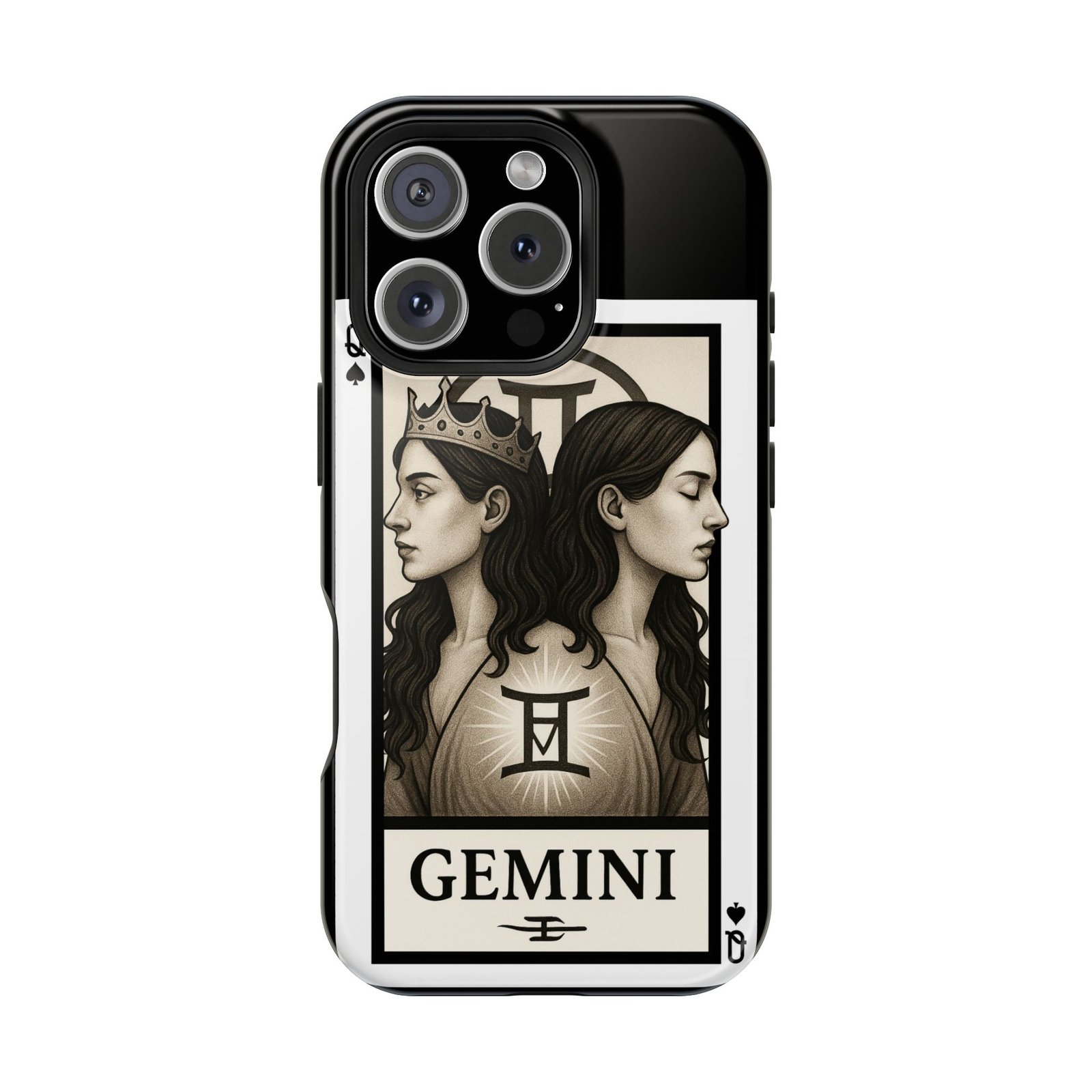 Gemini – Deck of Spades – MagSafe® Protective Phone Case - Image 44
