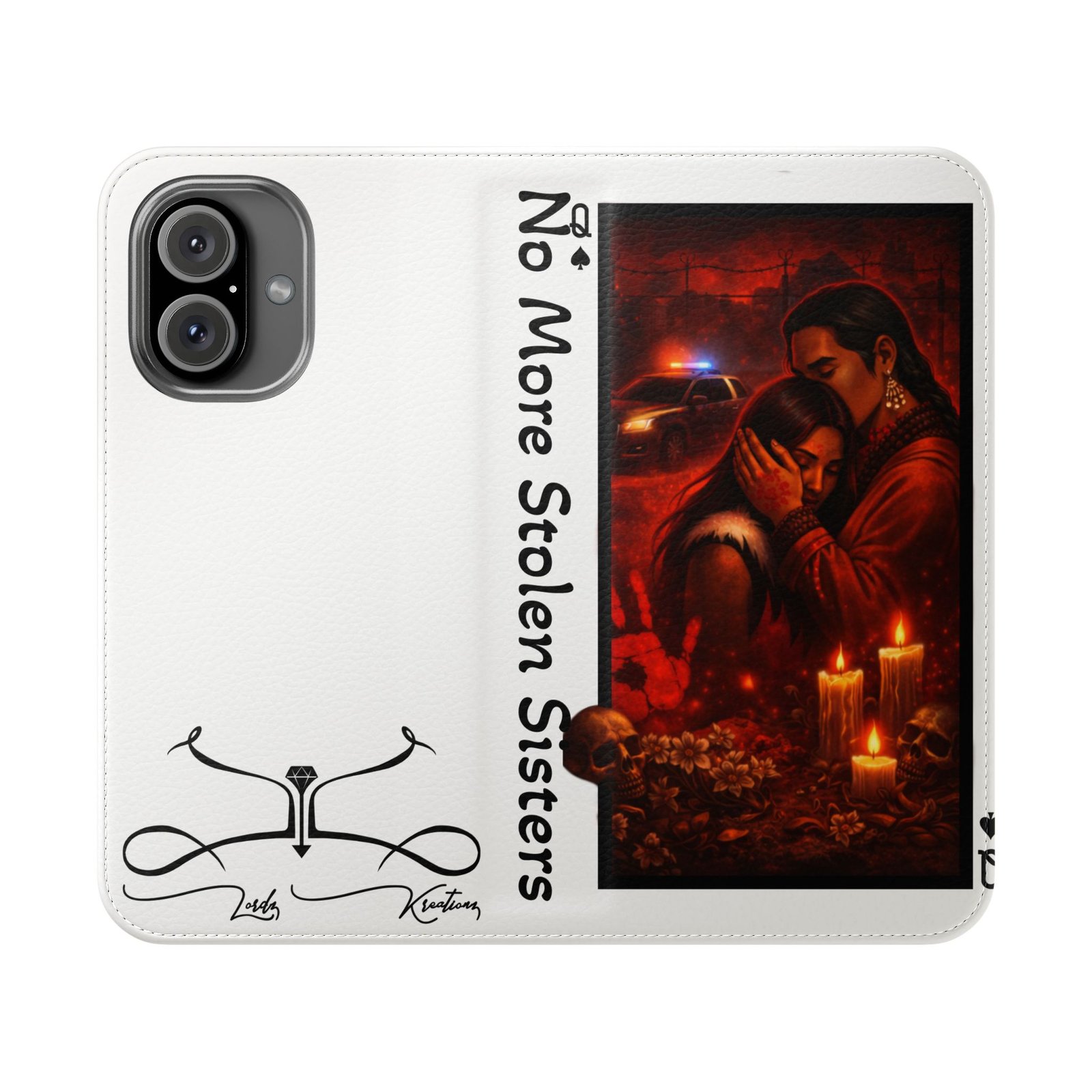No More Stolen Sisters – Awareness Flip Wallet Phone Case | LordzKreationz - Image 25