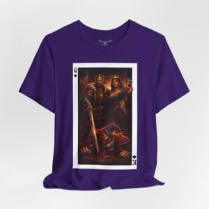 Man Down – King & Queen of Spades T-Shirt - Image 36