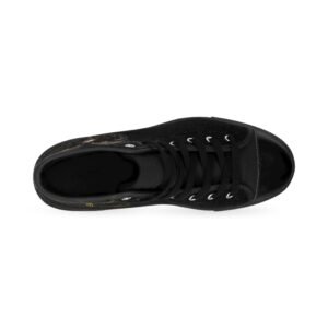 Heart Women's High-top Sneakers - Image 3