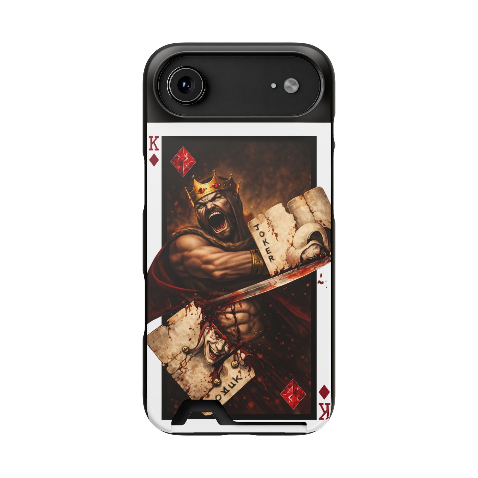 Savage – Deck of Diamonds Slim Card Holder Phone Case | LordzKreationz - Image 103