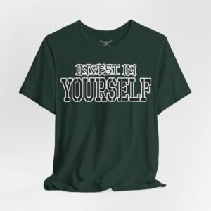 Invest In Your self Cotton Crew Tee - Image 24