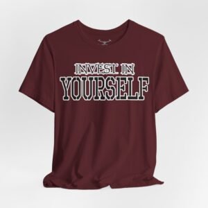 Invest In Your self Cotton Crew Tee - Image 48
