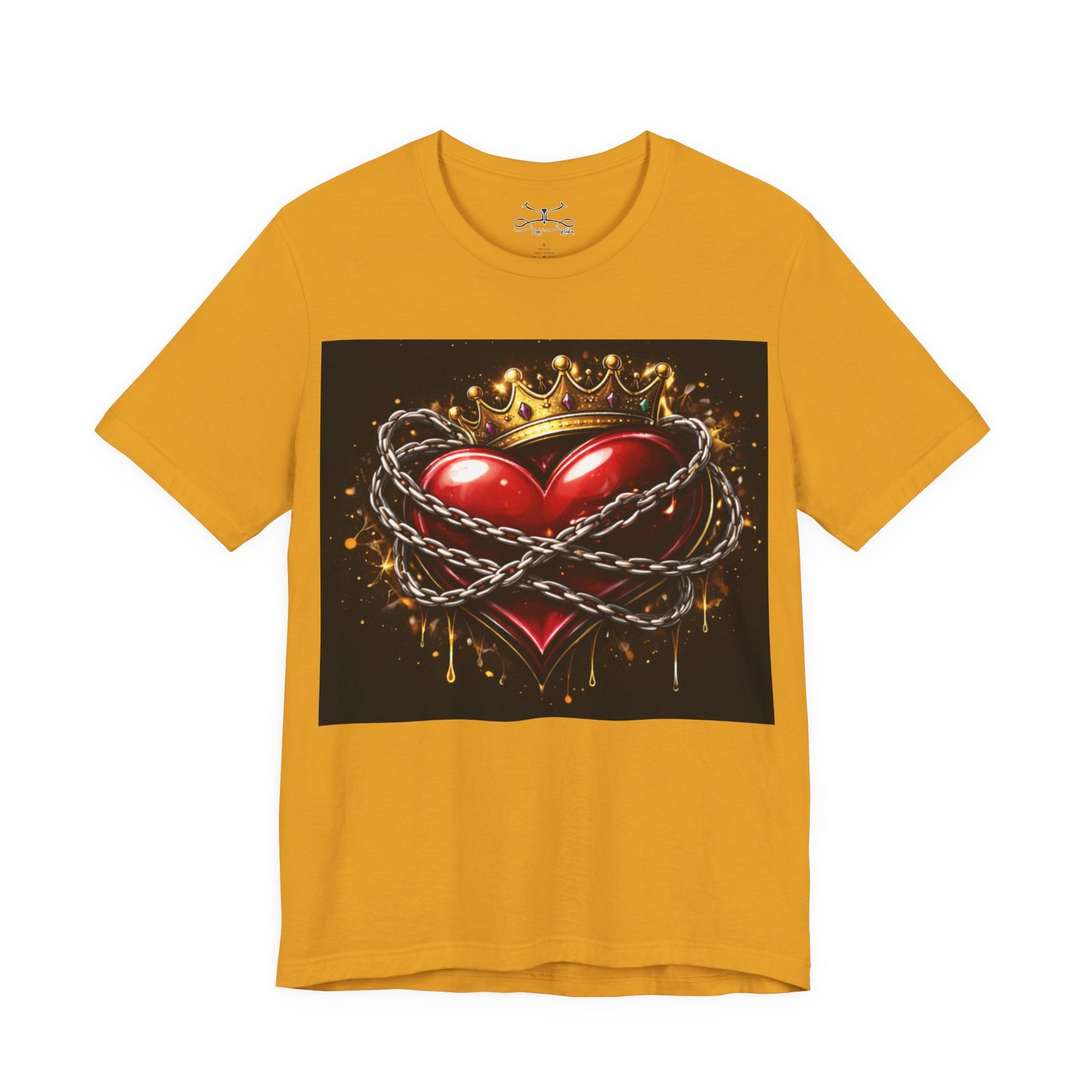 Hearts Unisex Jersey Short Sleeve Tee - Image 13