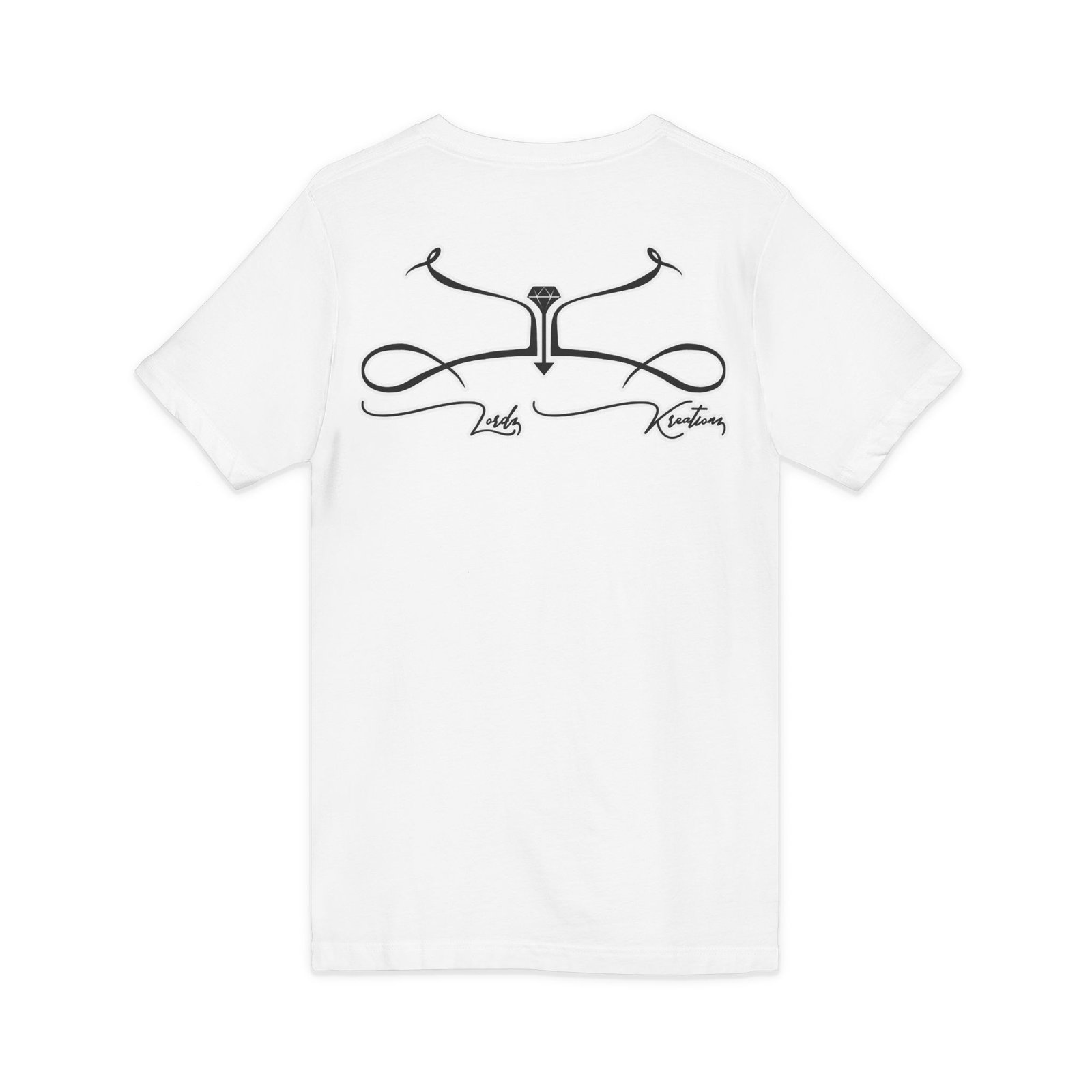 Heart Sleeve V-Neck Tee - Image 8