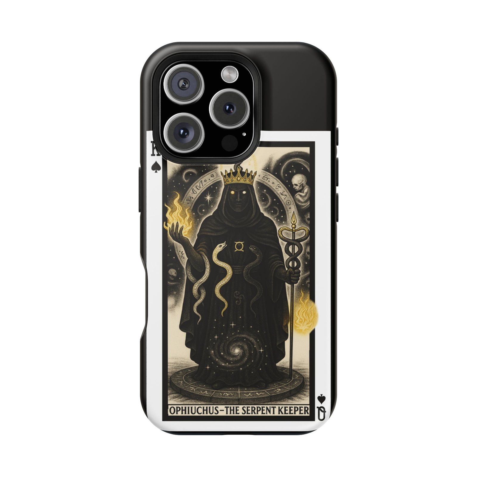 Ophiuchus – Deck of Spades – MagSafe® Protective Phone Case - Image 48