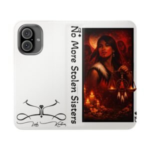 No More Stolen Sisters – Awareness Flip Wallet Phone Case | LordzKreationz - Image 25