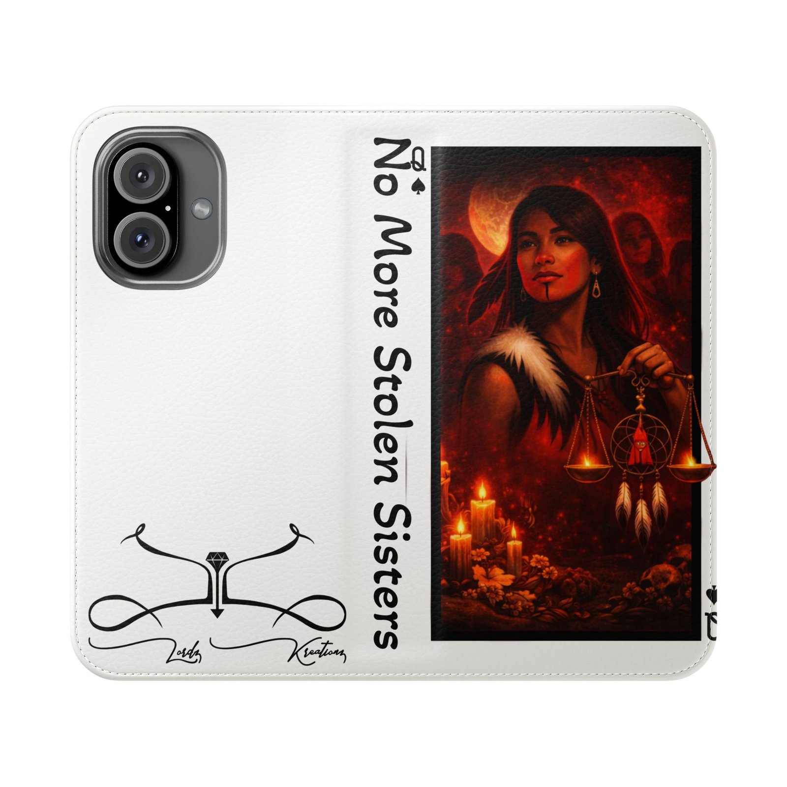 No More Stolen Sisters – Awareness Flip Wallet Phone Case | LordzKreationz - Image 25