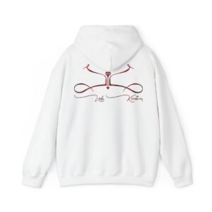 Blood Rose Hooded Sweatshirt - Image 2