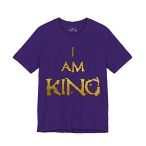 I am King Unisex Short Sleeve Tee - Image 41