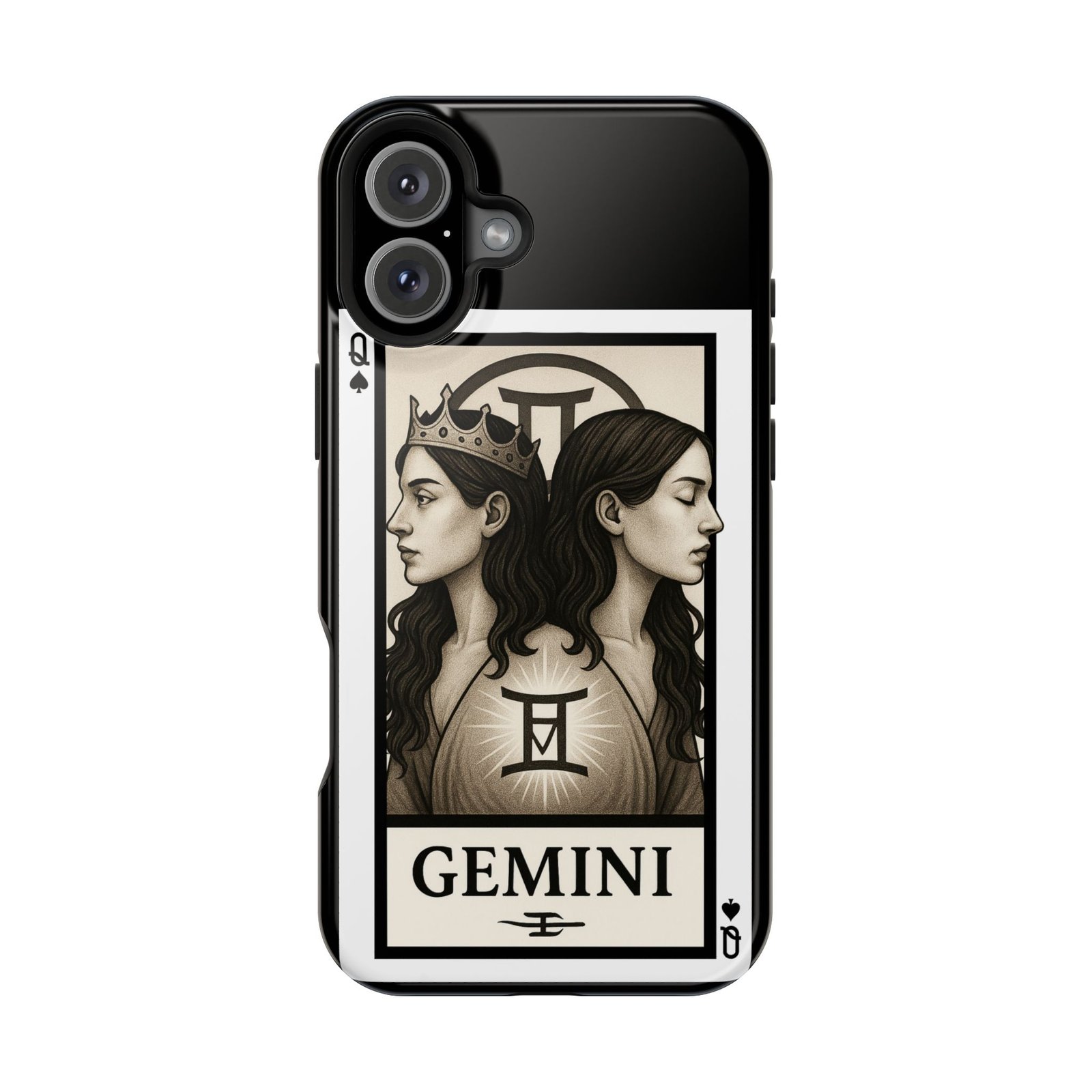 Gemini – Deck of Spades – MagSafe® Protective Phone Case - Image 36