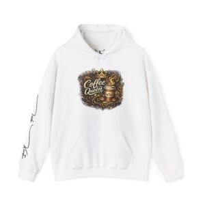 Coffee Queen Unisex Heavy Blend™ Hooded Sweatshirt - Image 1