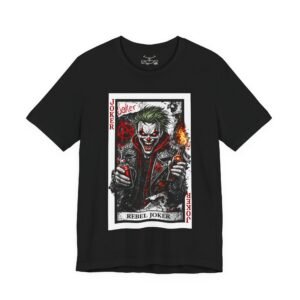Rebel Joker Cotton Crew Tee - Image 2