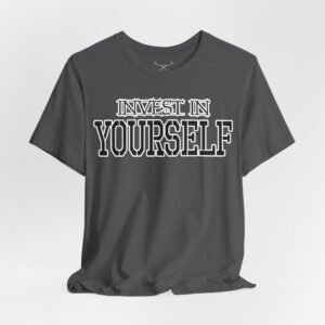 Invest In Your self Cotton Crew Tee - Image 36
