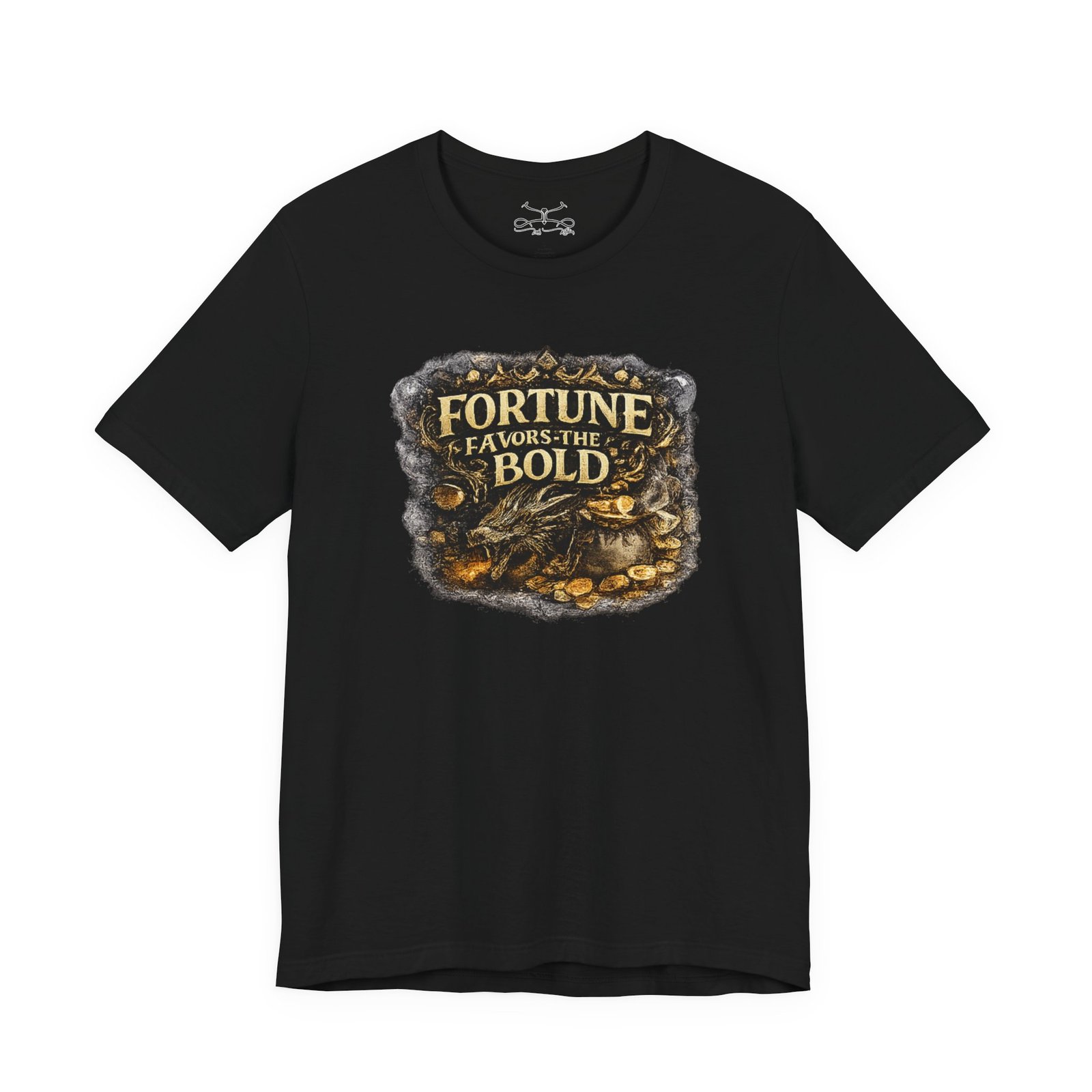 Fortune Favors the Bold T-Shirt - Image 2