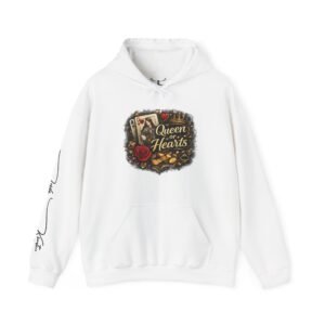 Queen of Hearts Unisex Heavy Blend™ Hooded Sweatshirt - Image 1