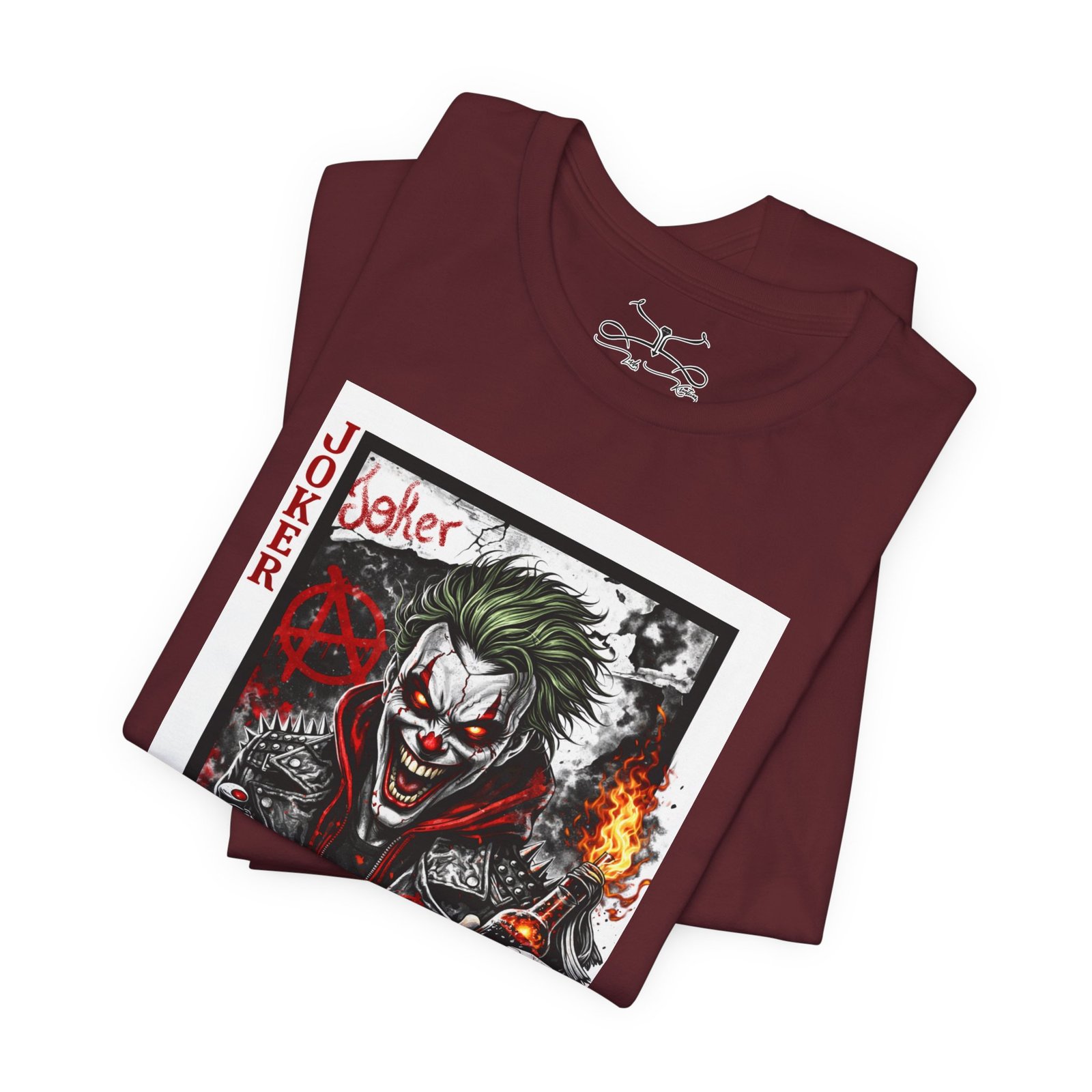 Rebel Joker Cotton Crew Tee - Image 11