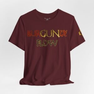 BurGUNdy Unisex Short Sleeve Tee - Image 48