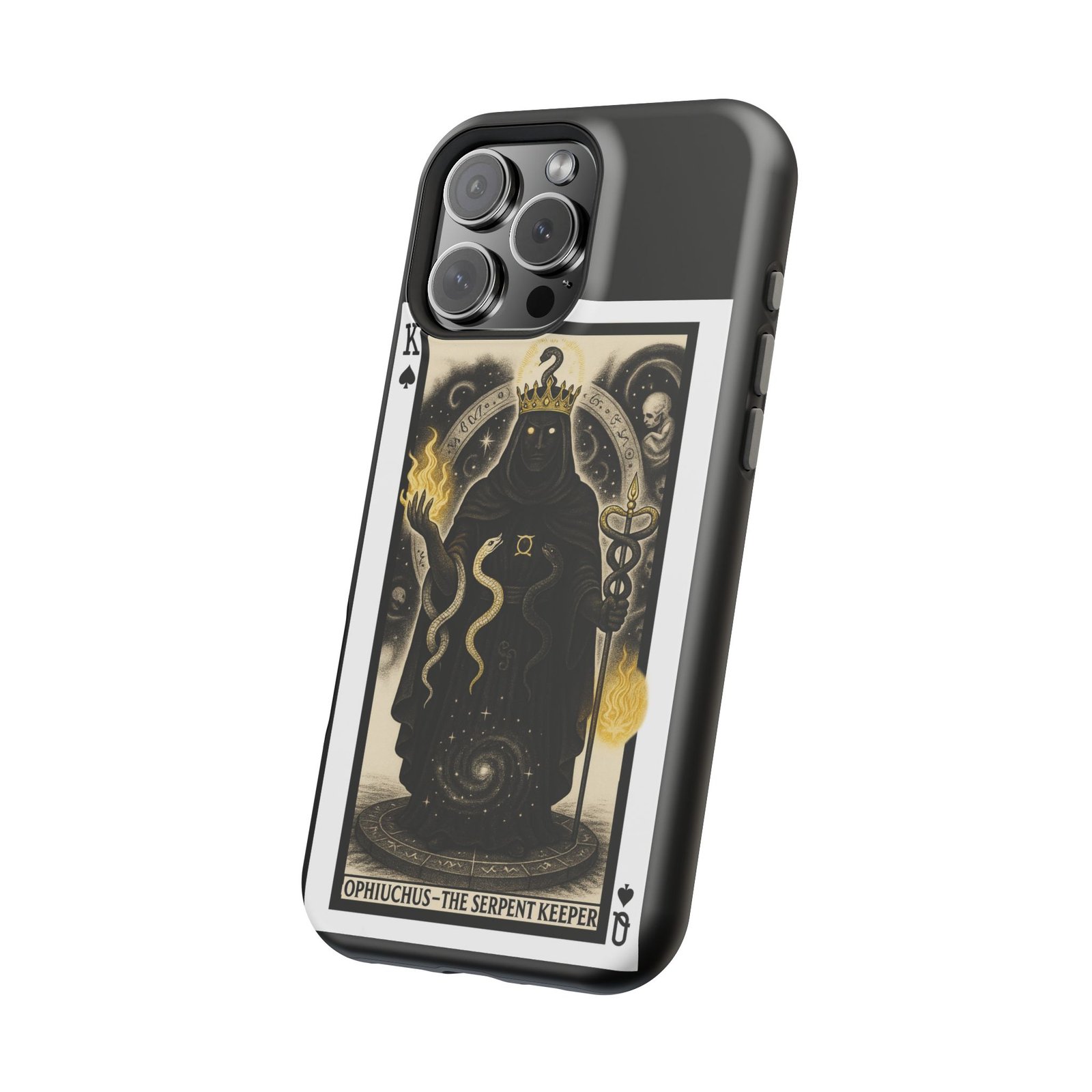 Ophiuchus – Deck of Spades – MagSafe® Protective Phone Case - Image 57