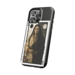 Libra – Deck of Clubs – MagSafe® Protective Phone Case - Image 57