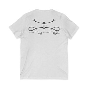 Heart Sleeve V-Neck Tee - Image 10
