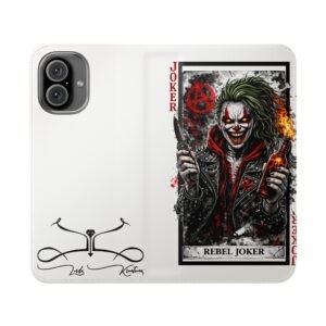 Rebel Joker – Deck of Cards Flip Wallet Phone Case | LordzKreationz - Image 33
