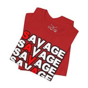 Savage Age Unisex Short Sleeve Tee - Image 51