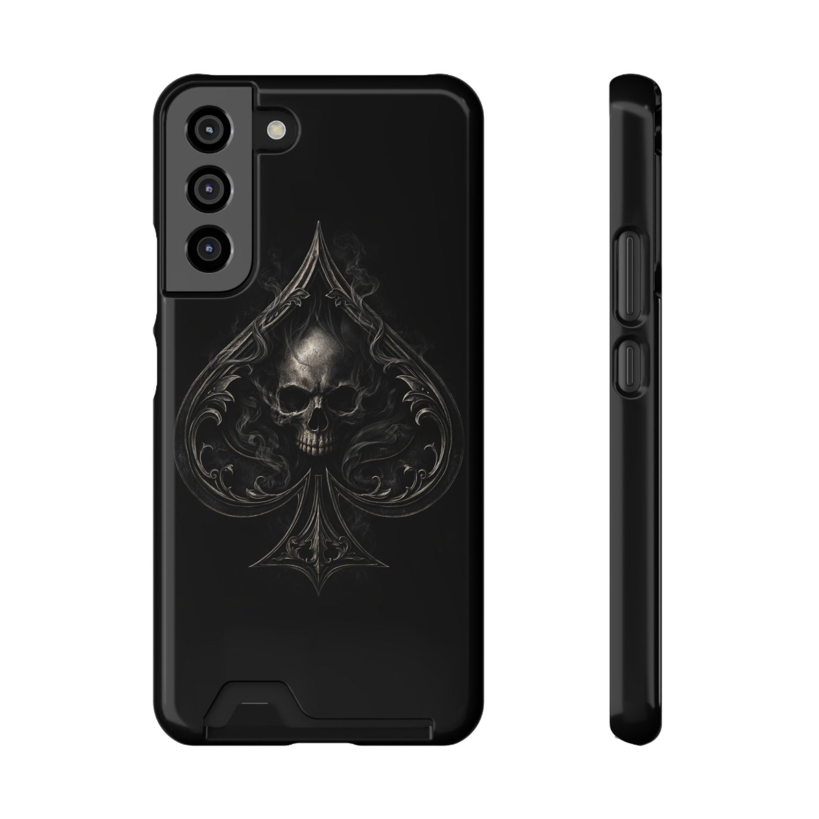 Spade – Deck of Cards Slim Card Holder Phone Case | LordzKreationz - Image 10