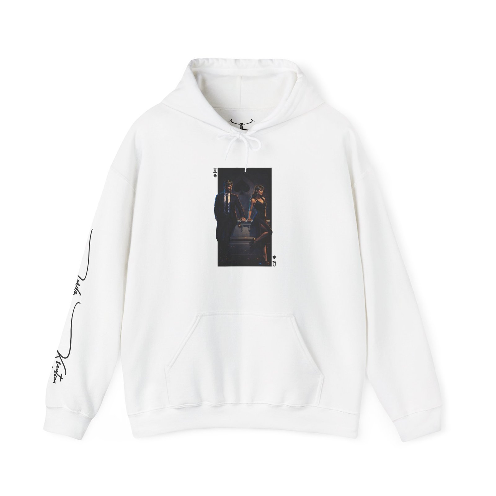 Good-Bye – King & Queen of Spades Hoodie - Image 1