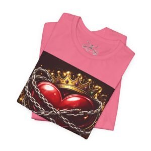 Hearts Unisex Jersey Short Sleeve Tee - Image 39