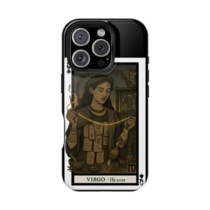 Virgo – Deck of Clubs – MagSafe® Protective Phone Case - Image 44