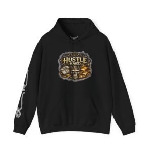 Hustle Hard Unisex Heavy Blend™ Hooded Sweatshirt - Image 5