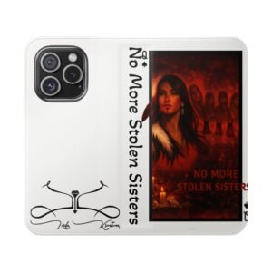 No More Stolen Sisters – Awareness Flip Wallet Phone Case | LordzKreationz - Image 45
