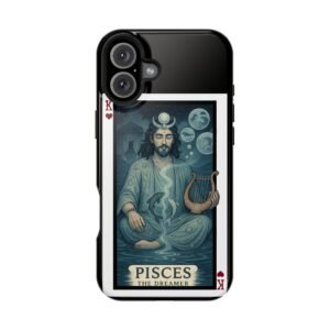 Pisces – Deck of Hearts – MagSafe® Protective Phone Case - Image 36