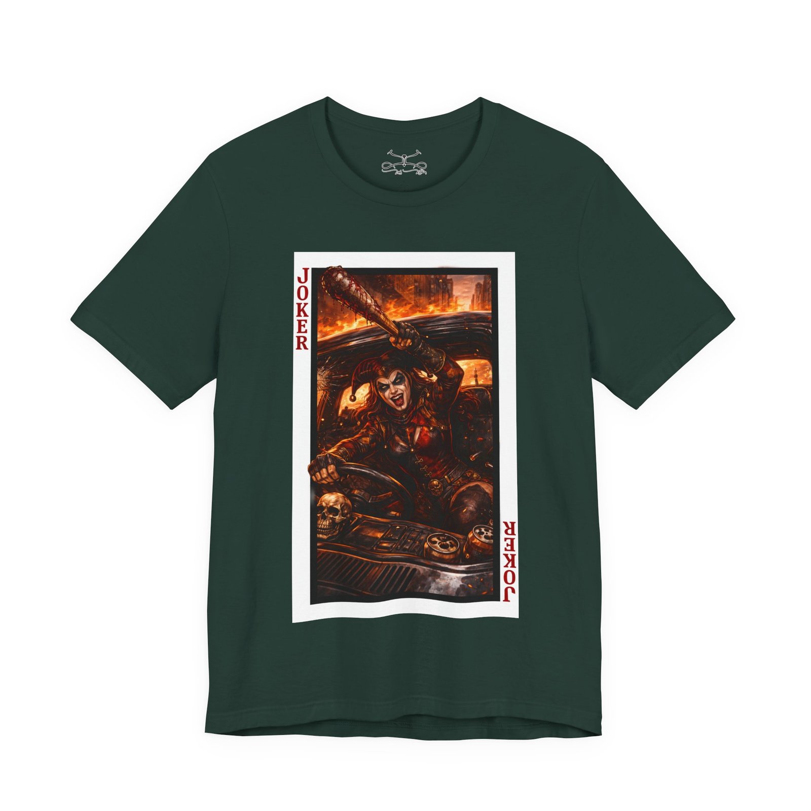 His Rebel Joker Drive Cotton Crew Tee - Image 45