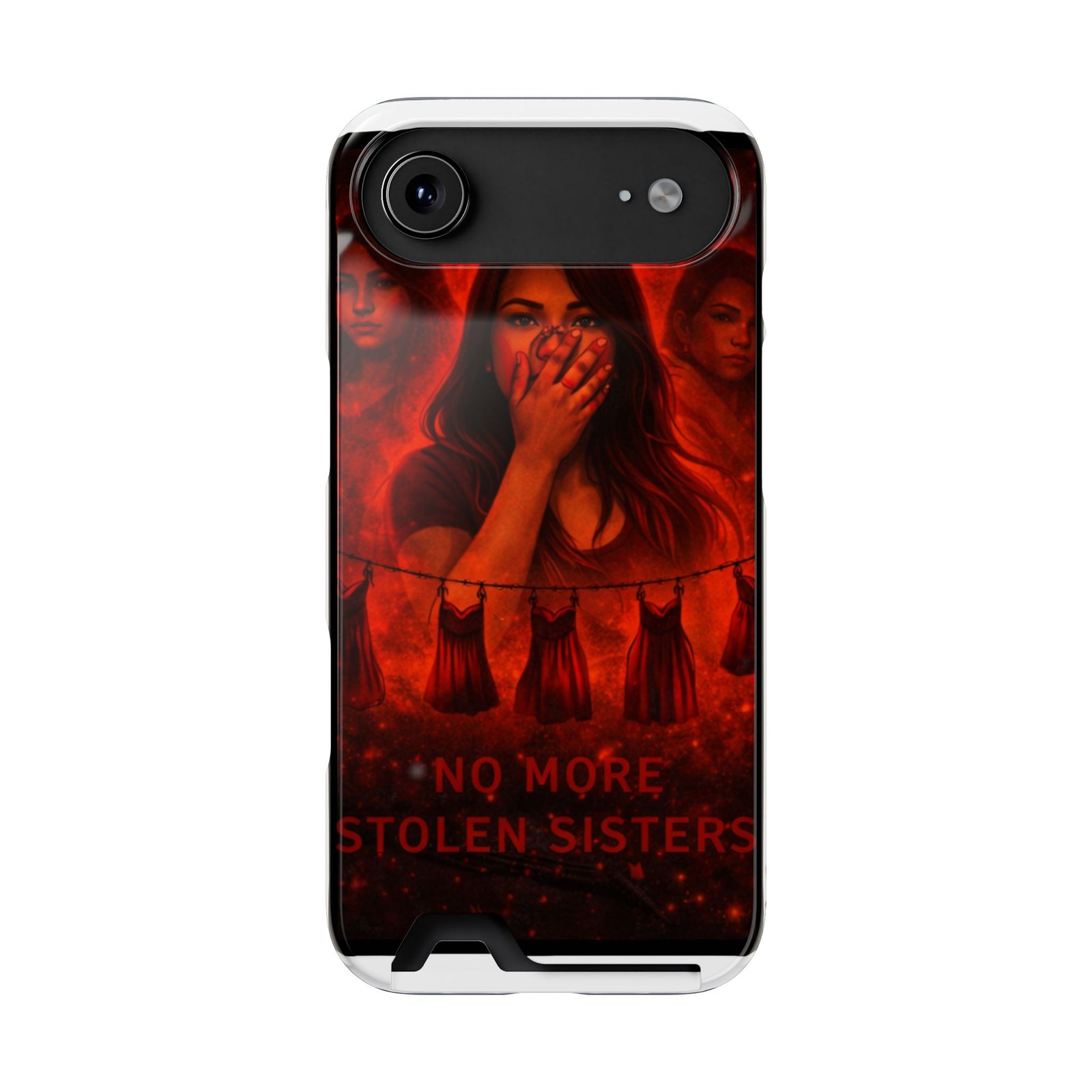 No More Stolen Sisters – Awareness Slim Card Holder Phone Case | LordzKreationz - Image 110