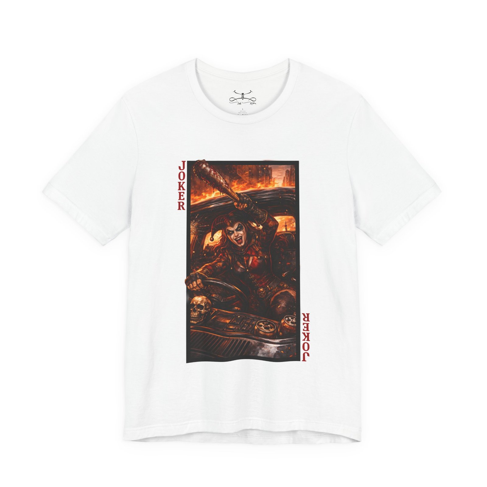His Rebel Joker Drive Cotton Crew Tee - Image 5