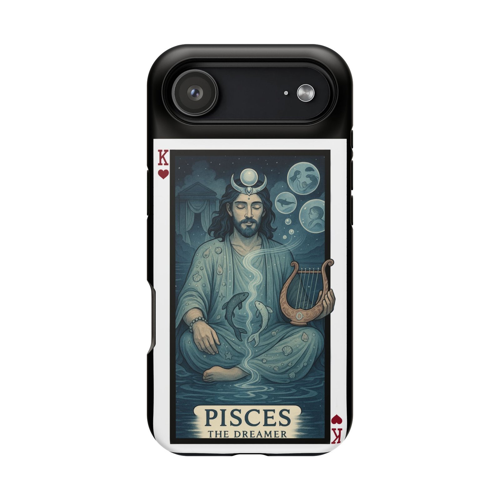 Pisces – Deck of Hearts – MagSafe® Protective Phone Case - Image 61