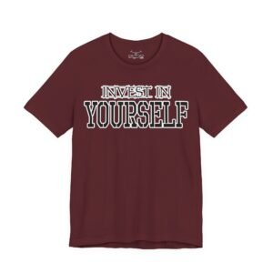 Invest In Your self Cotton Crew Tee - Image 45