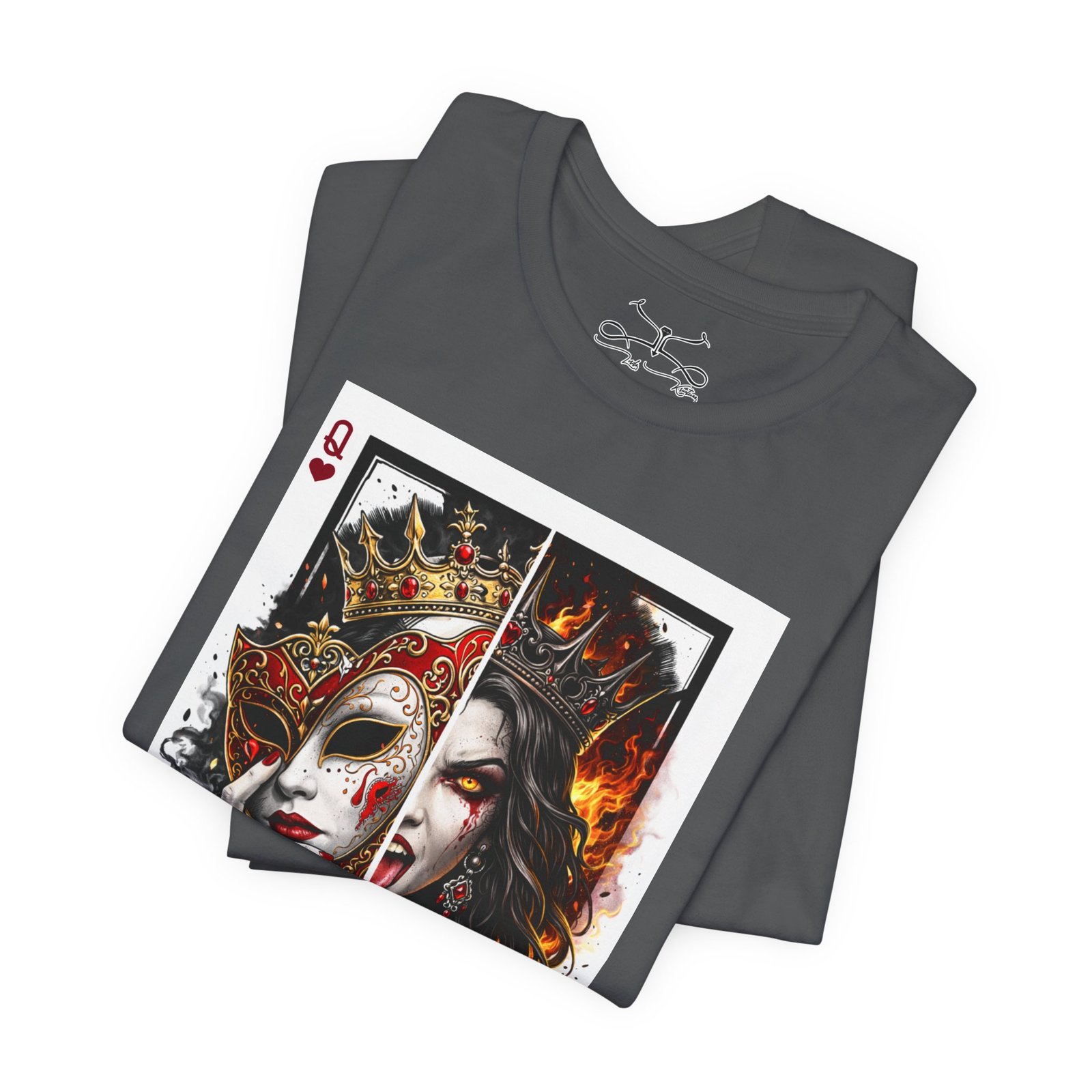 The Masked Queen Cotton Crew Tee - Image 31