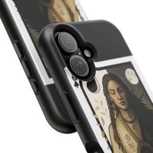 Libra – Deck of Clubs – MagSafe® Protective Phone Case - Image 34