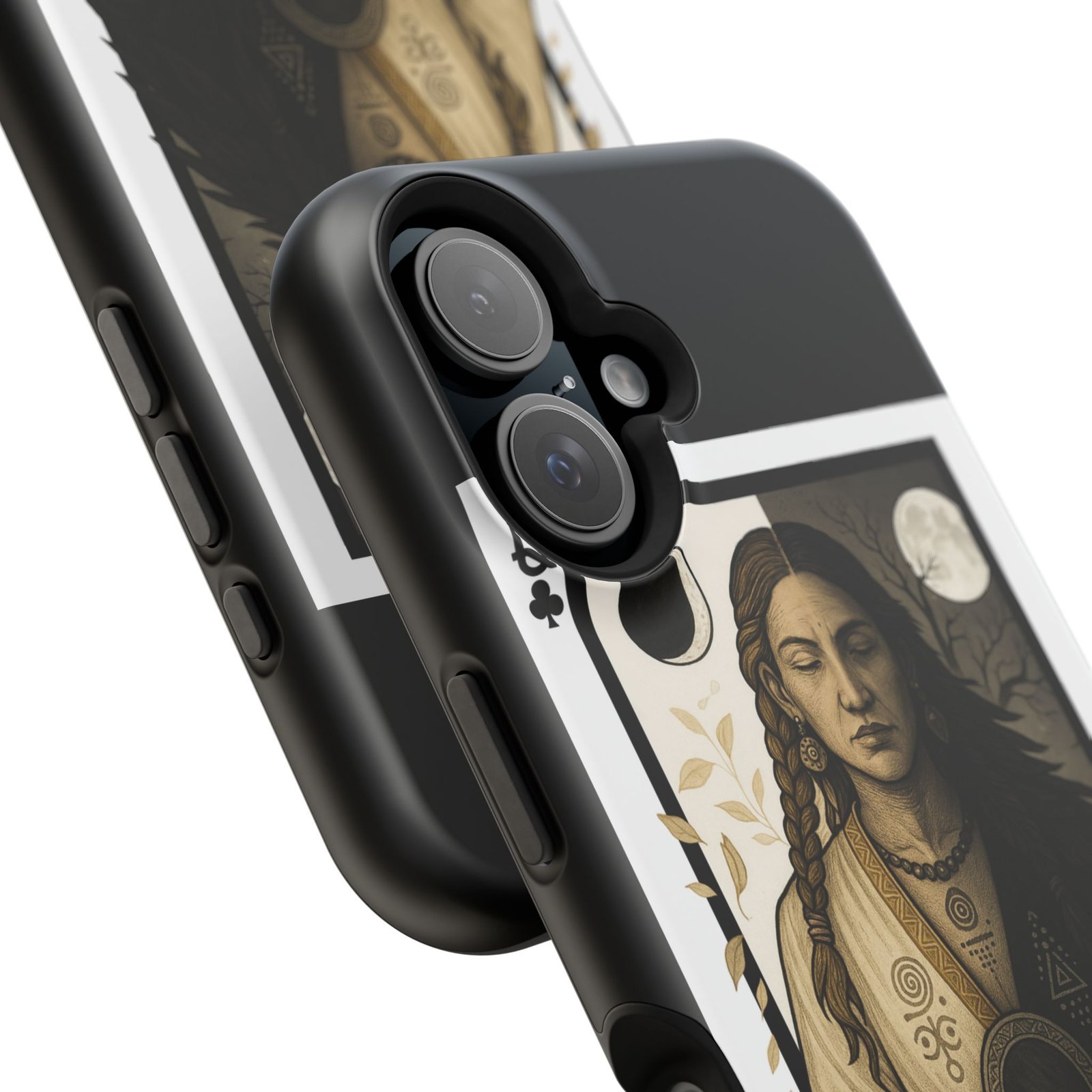 Libra – Deck of Clubs – MagSafe® Protective Phone Case - Image 34