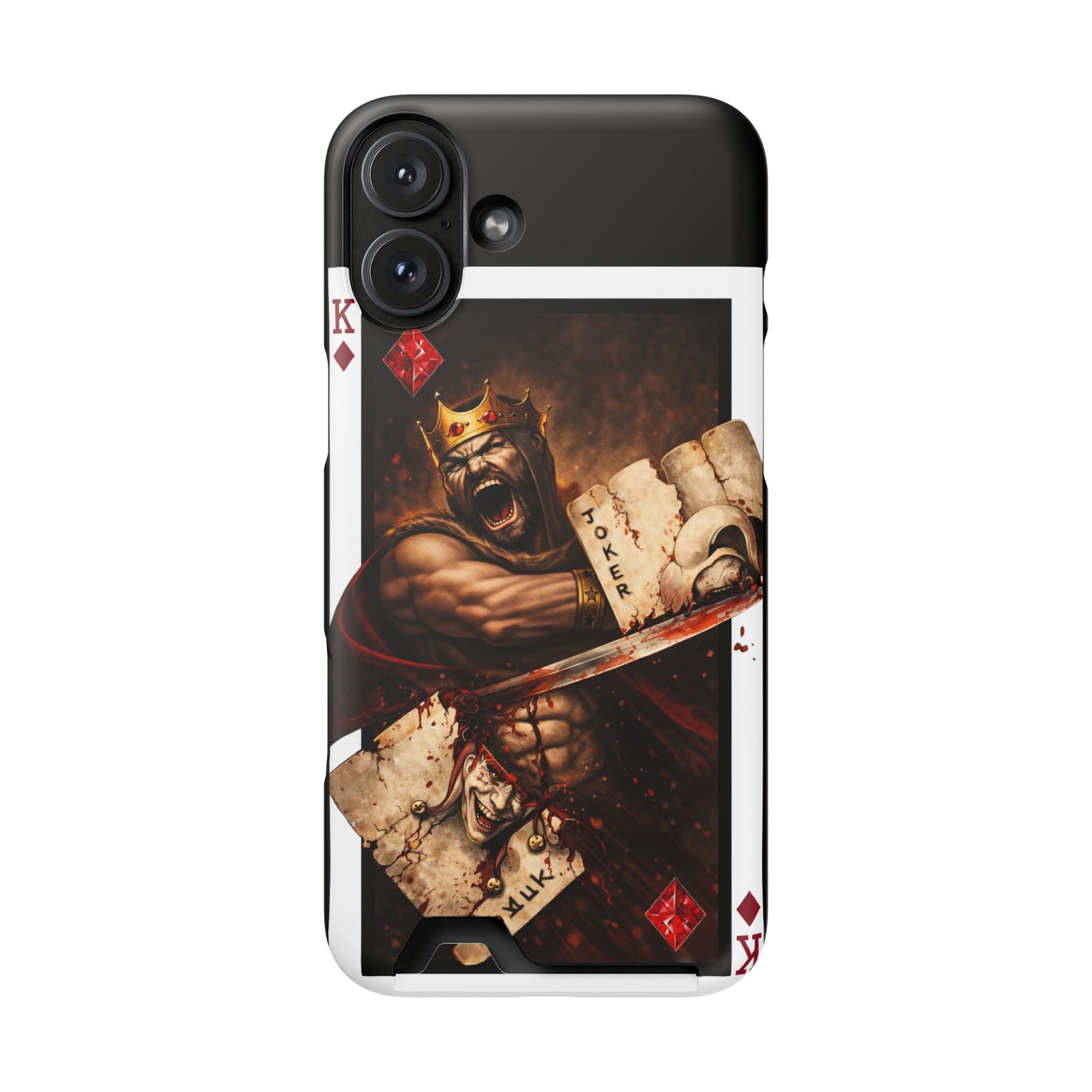 Savage – Deck of Diamonds Slim Card Holder Phone Case | LordzKreationz - Image 144