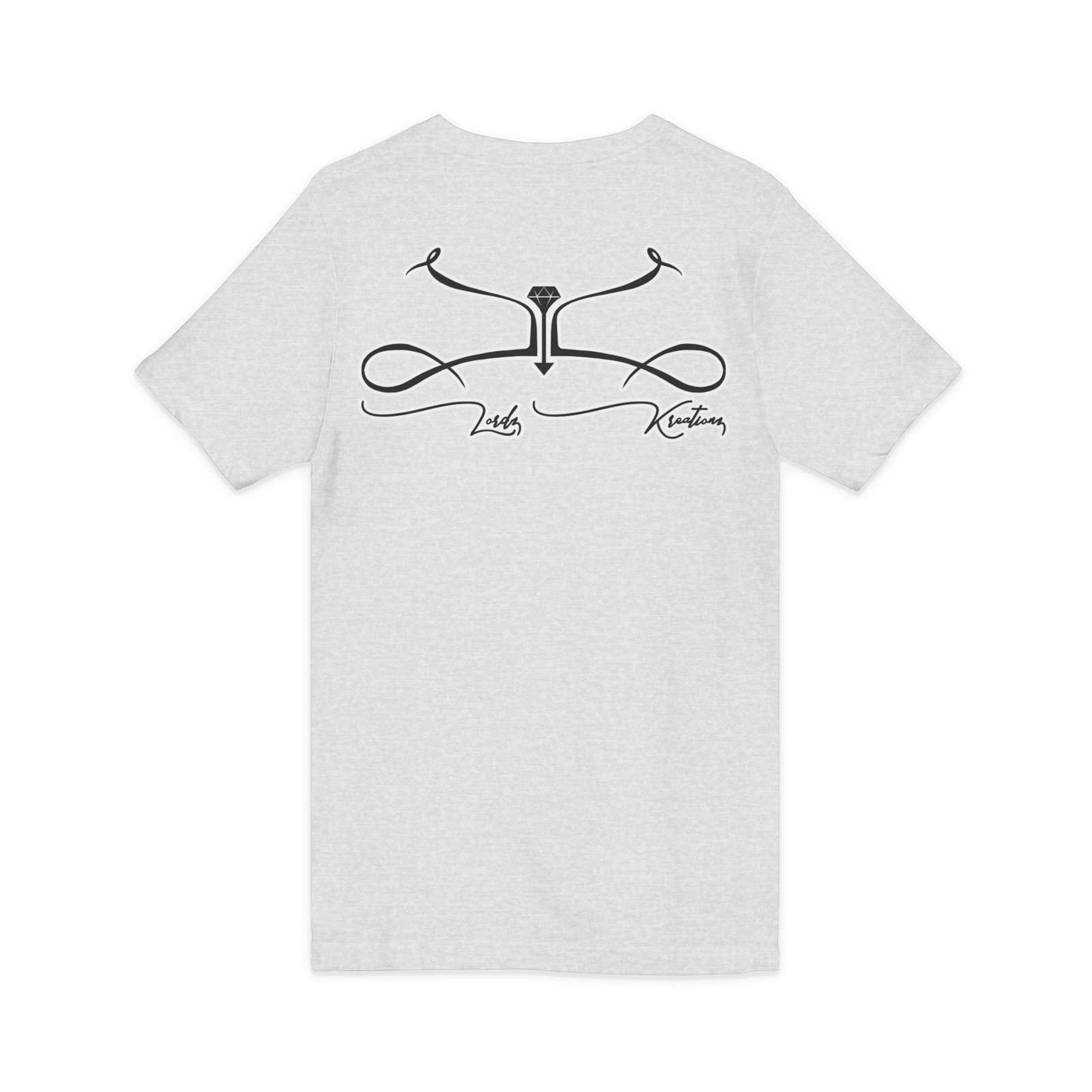 Diamond Sleeve V-Neck Tee - Image 12