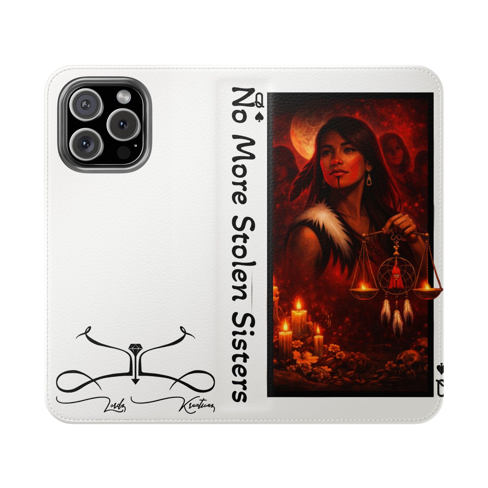No More Stolen Sisters – Awareness Flip Wallet Phone Case | LordzKreationz - Image 37