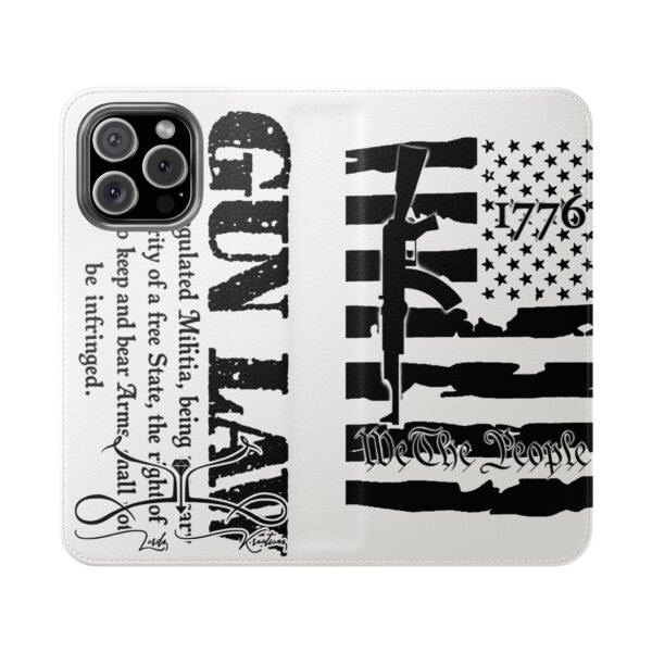 '1776' Design - Flip Case - Image 37