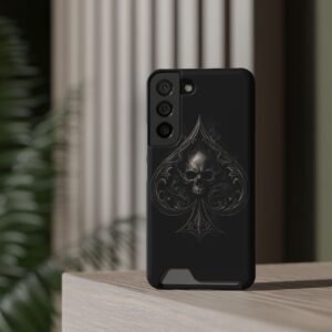 Spade – Deck of Cards Slim Card Holder Phone Case | LordzKreationz - Image 9