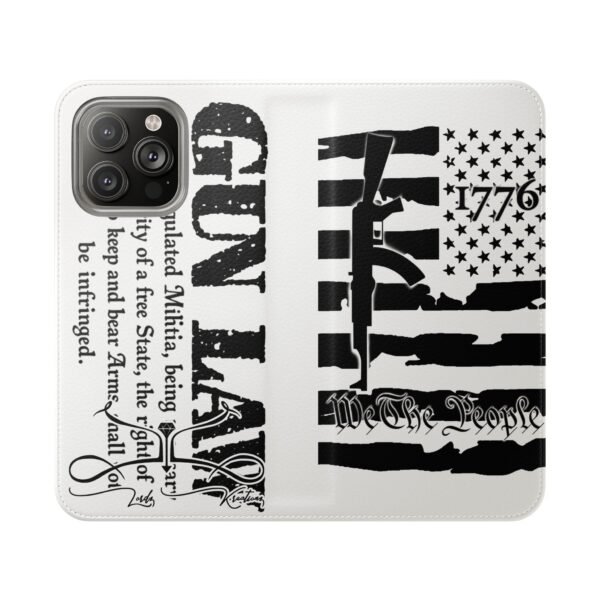 '1776' Design - Flip Case - Image 69