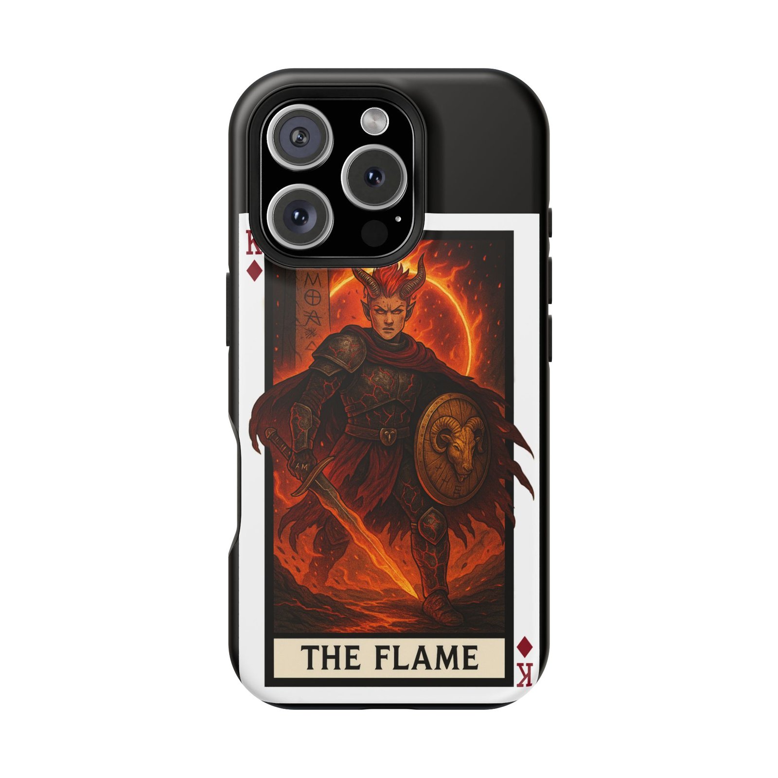 Aries – Deck of Diamonds – MagSafe® Protective Phone Case - Image 48
