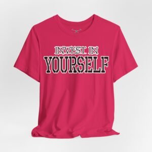 Invest In Your self Cotton Crew Tee - Image 44